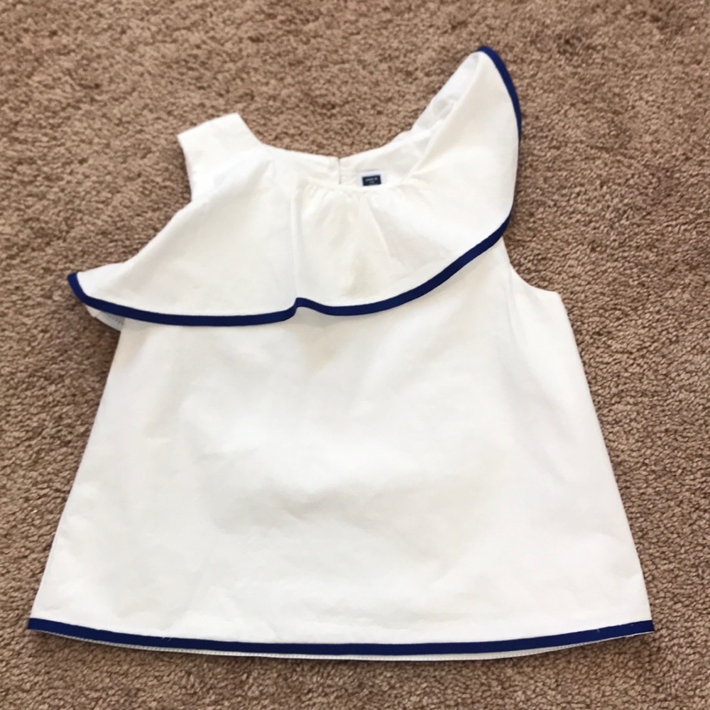 Janie and Jack ruffle collar top